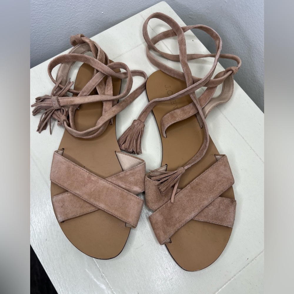 J. Crew Wrap Sandals
